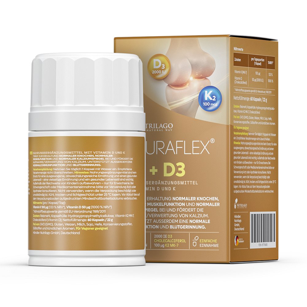 ACURAFLEX K2+D3 Kapseln - 60Stk