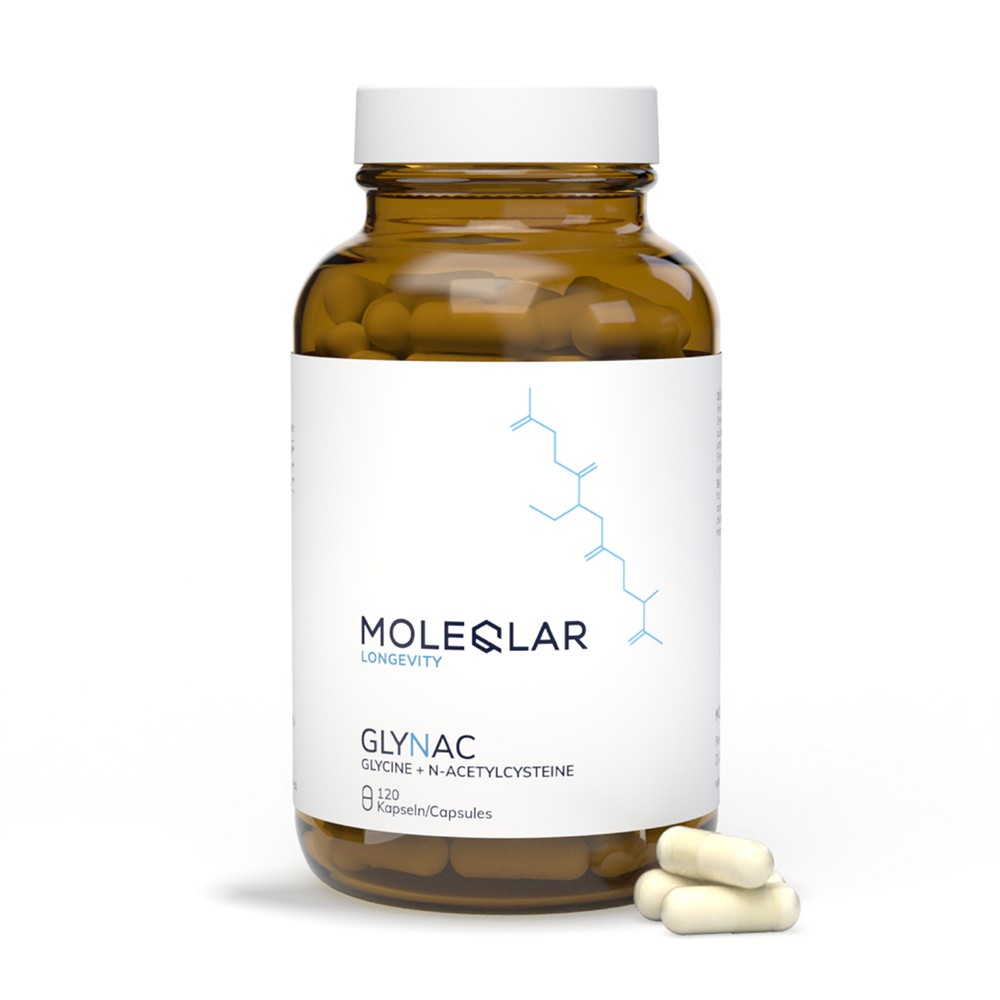 MOLEQLAR Glynac Glycine & N-Acetylcysteine Kapseln - 120Stk