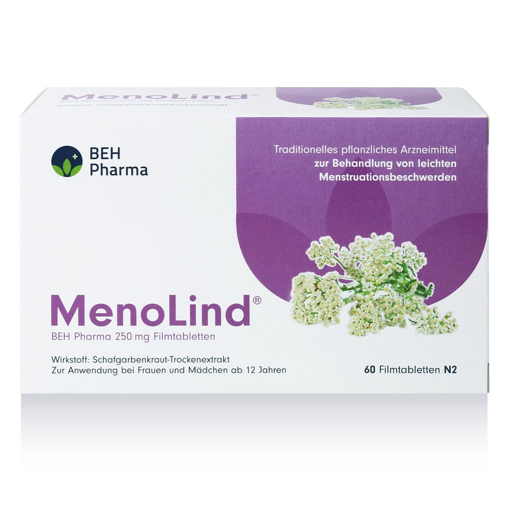 MENOLIND BEH Pharma 250 mg Filmtabletten - 60Stk - Blähungen & Krämpfe