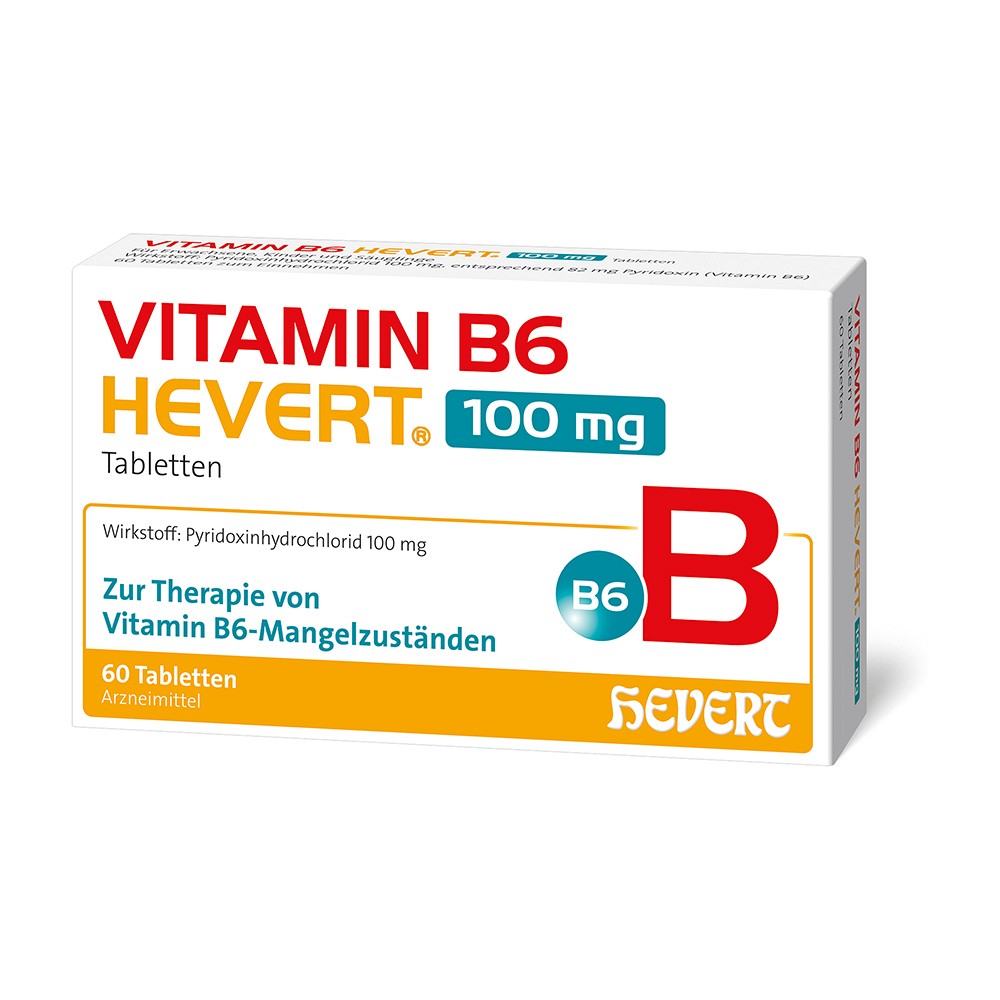 VITAMIN B6 HEVERT 100 mg Tabletten - 60Stk