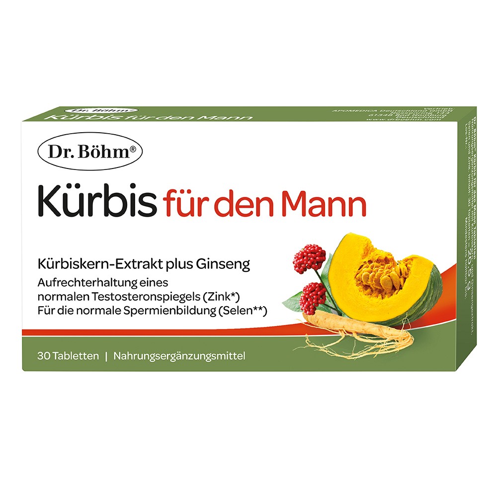 DR.BÖHM Kürbis für den Mann Tabletten - 30Stk