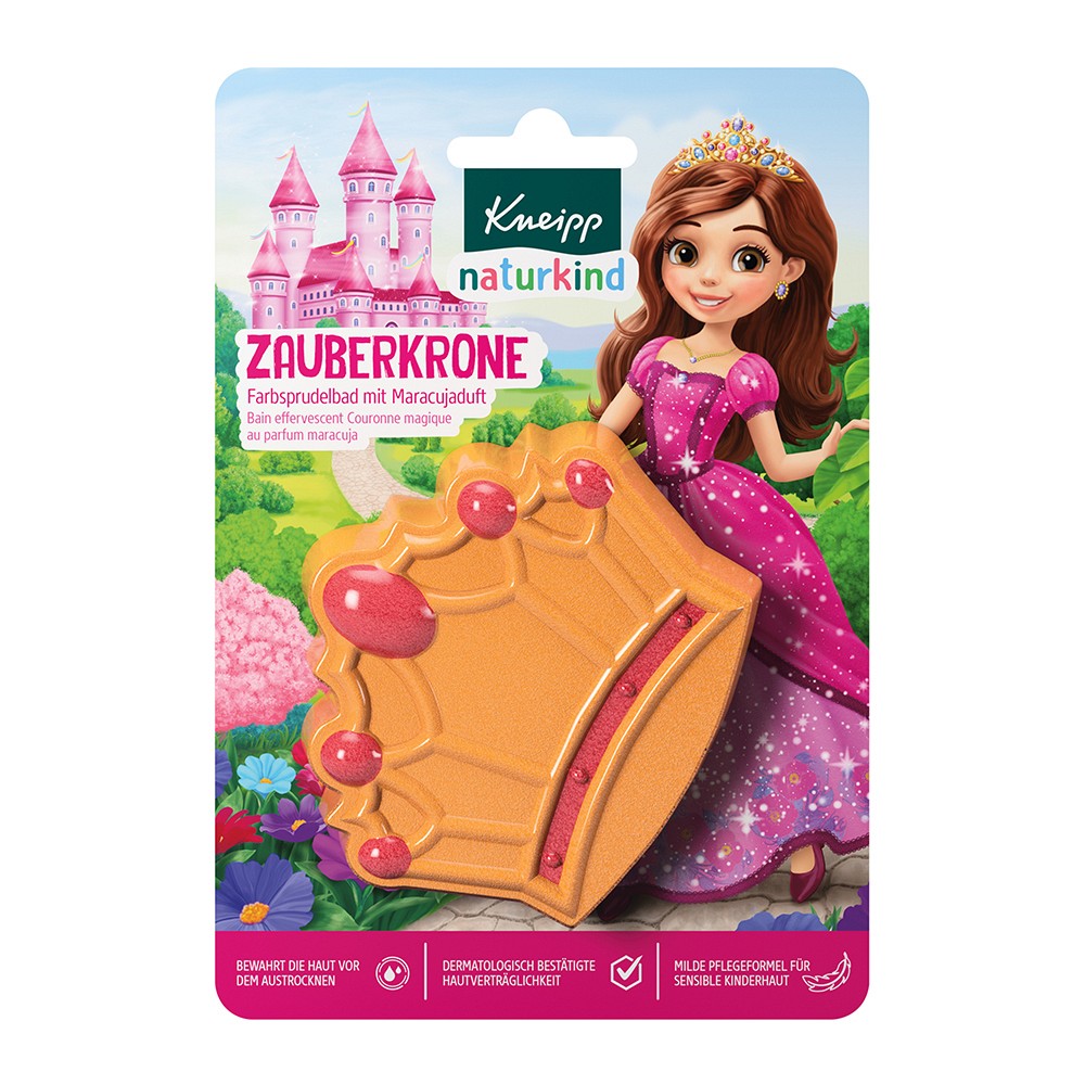 KNEIPP naturkind Zauberkrone Farbsprudelbad - 1Stk - Badespaß