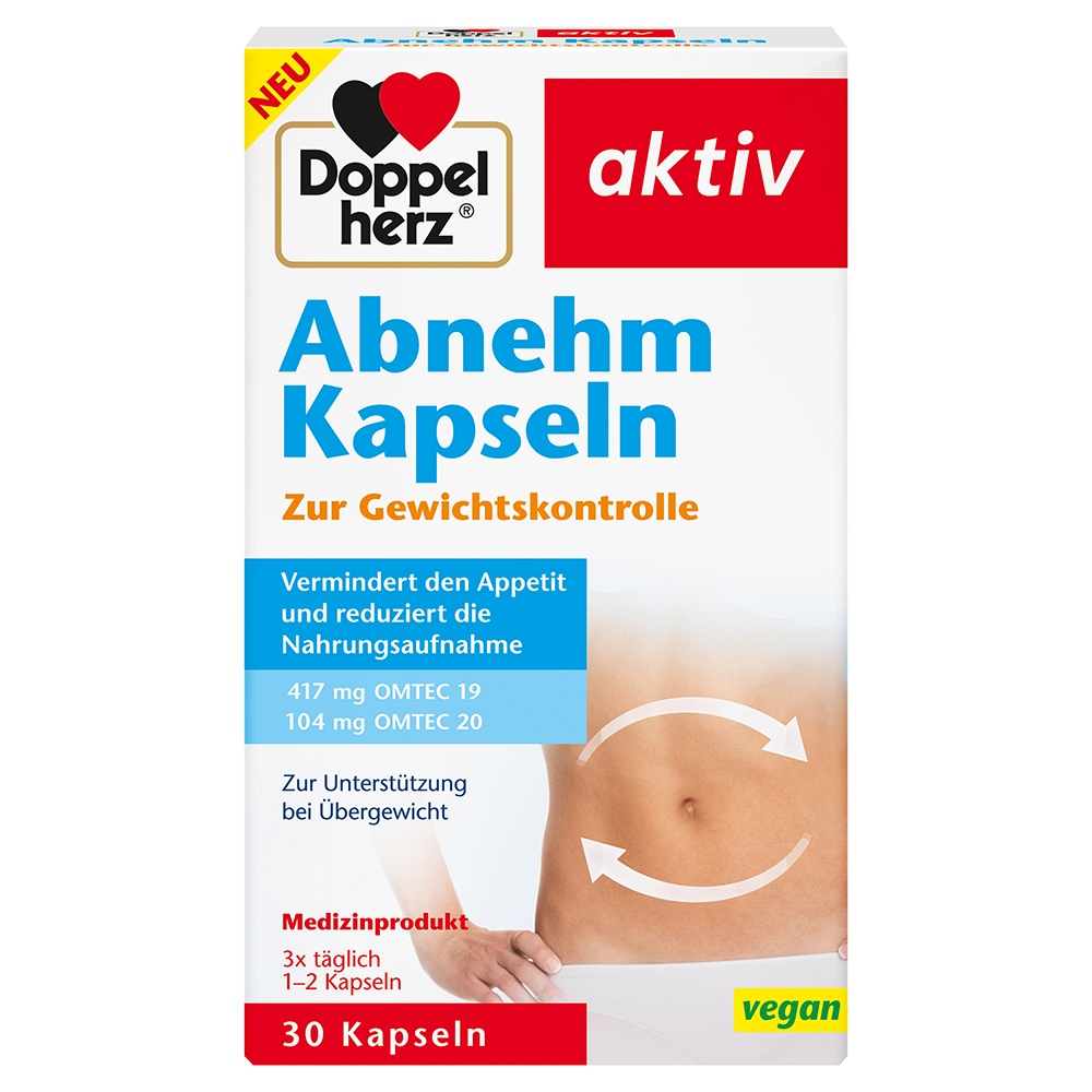 DOPPELHERZ Abnehm Kapseln - 30Stk - Diät