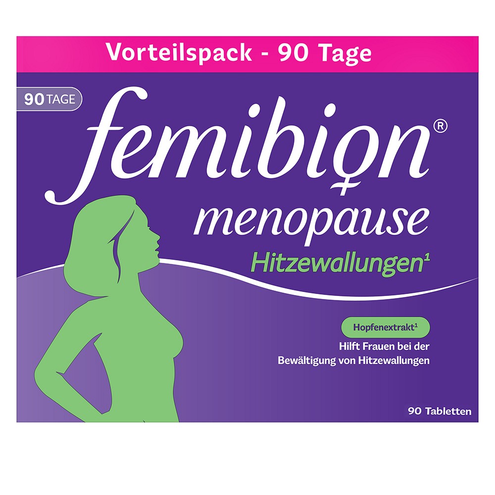 FEMIBION Menopause Hitzewallungen Tabletten - 90Stk - Menopause Hitzewallungen