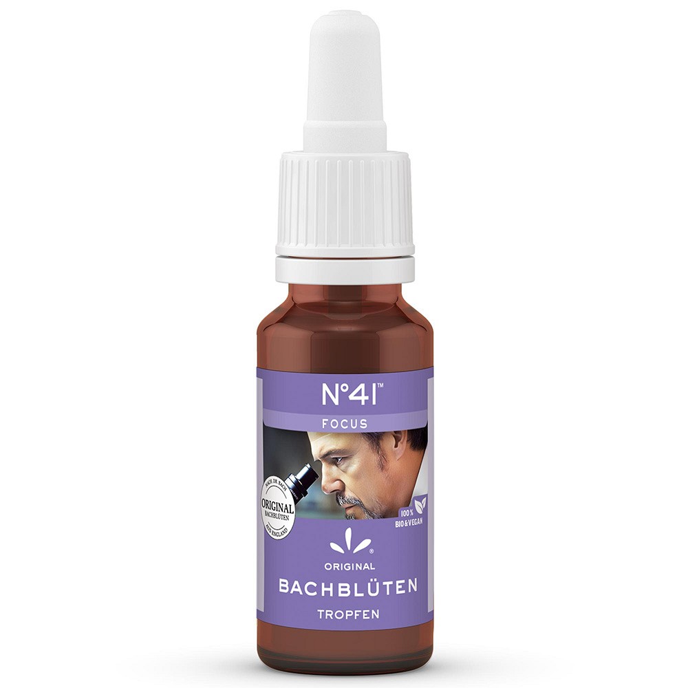 BACHBLÜTEN Nr.41 FOCUS Tropfen - 20ml - Homöopathie & Natur