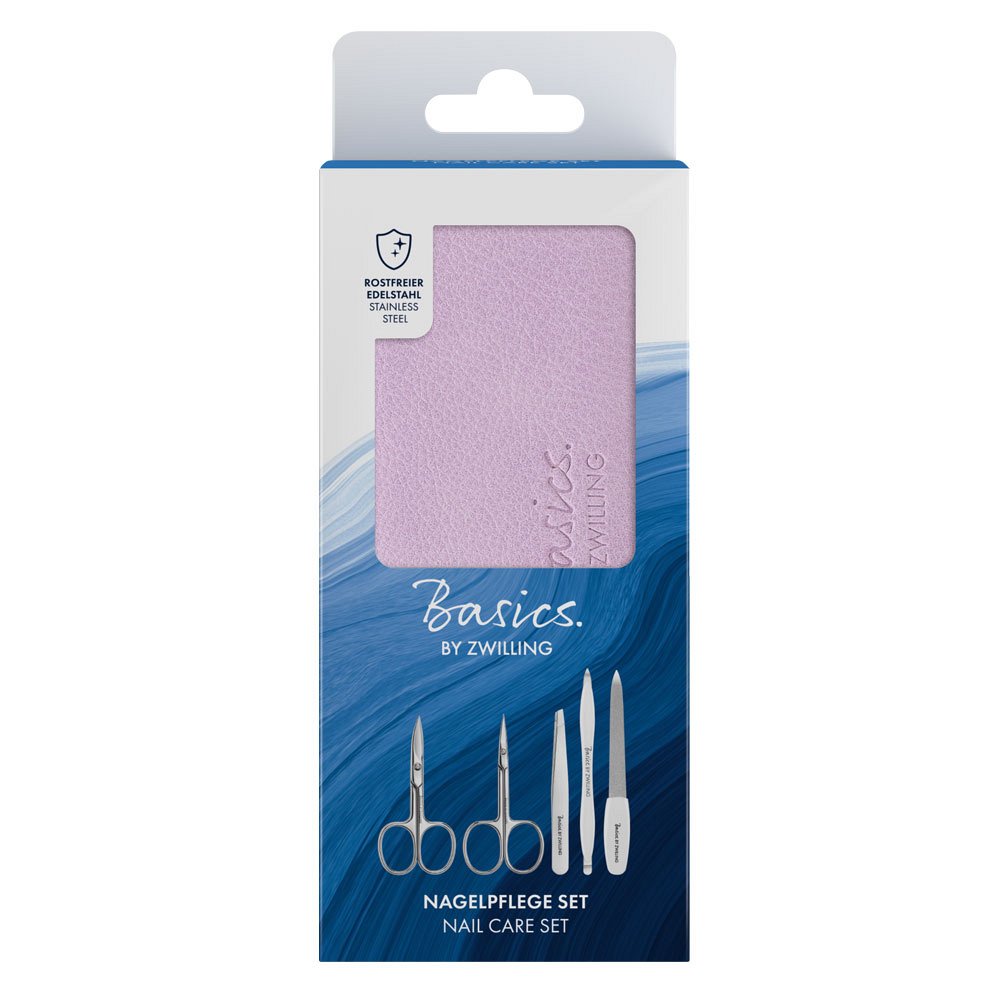 ZWILLING Basics Etui Maniküre 5tlg.rosa - 1Stk - Geschenkideen