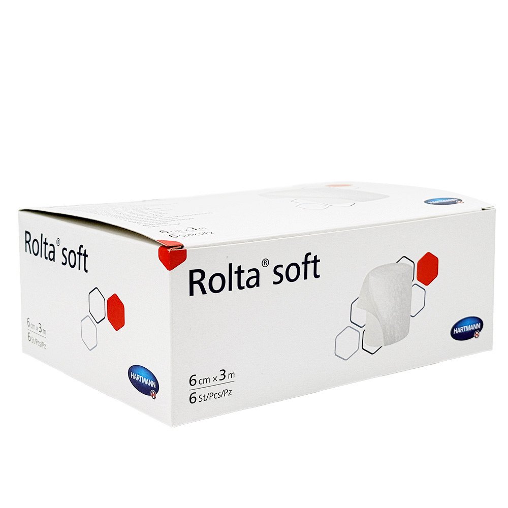 ROLTA soft synth.-Wattebinde 6 cmx3 m - 6Stk