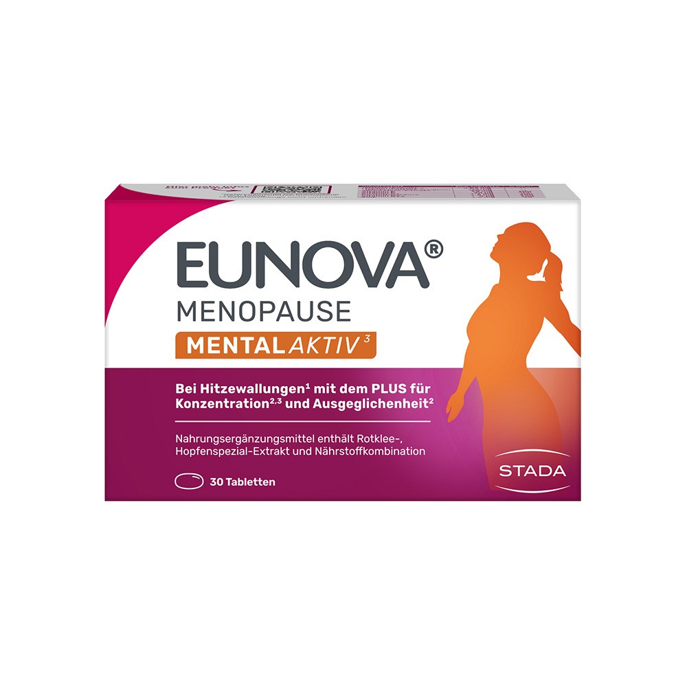 EUNOVA Menopause Mental Aktiv Tabletten - 30Stk