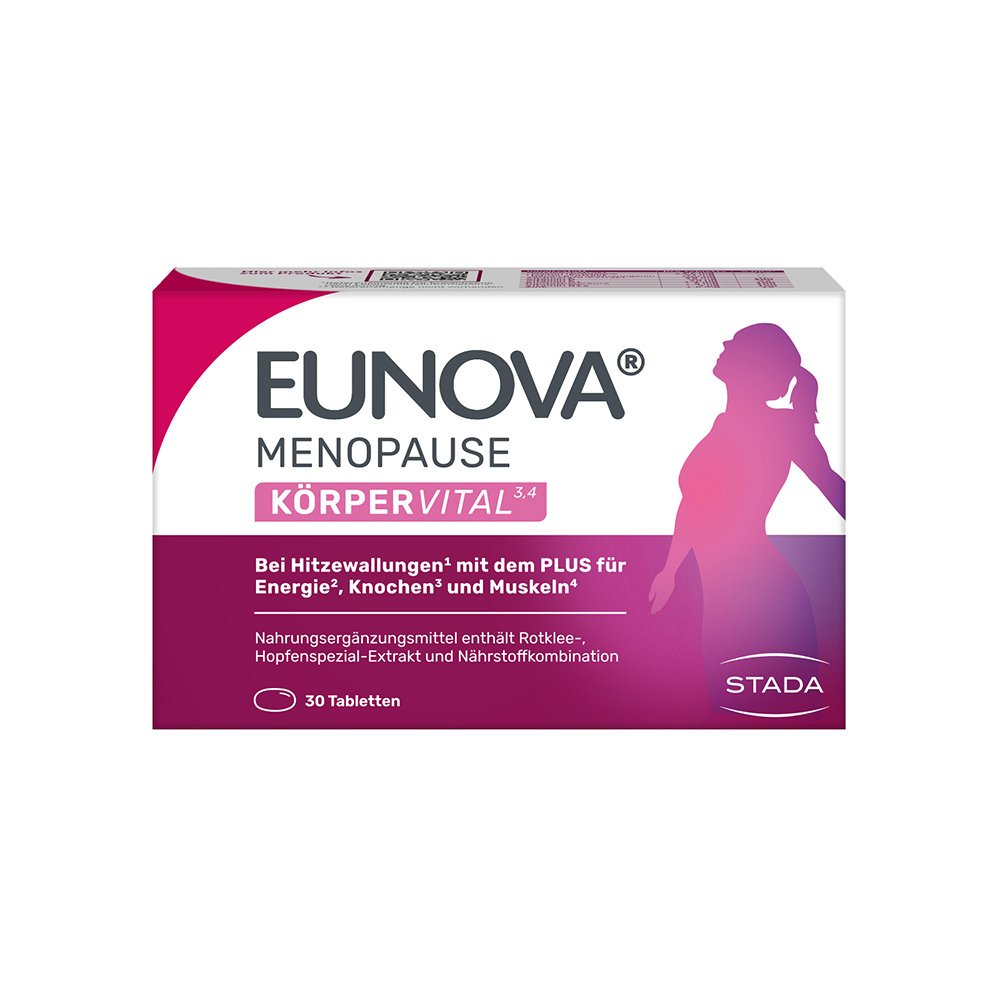 EUNOVA Menopause Körper Vital Tabletten - 30Stk