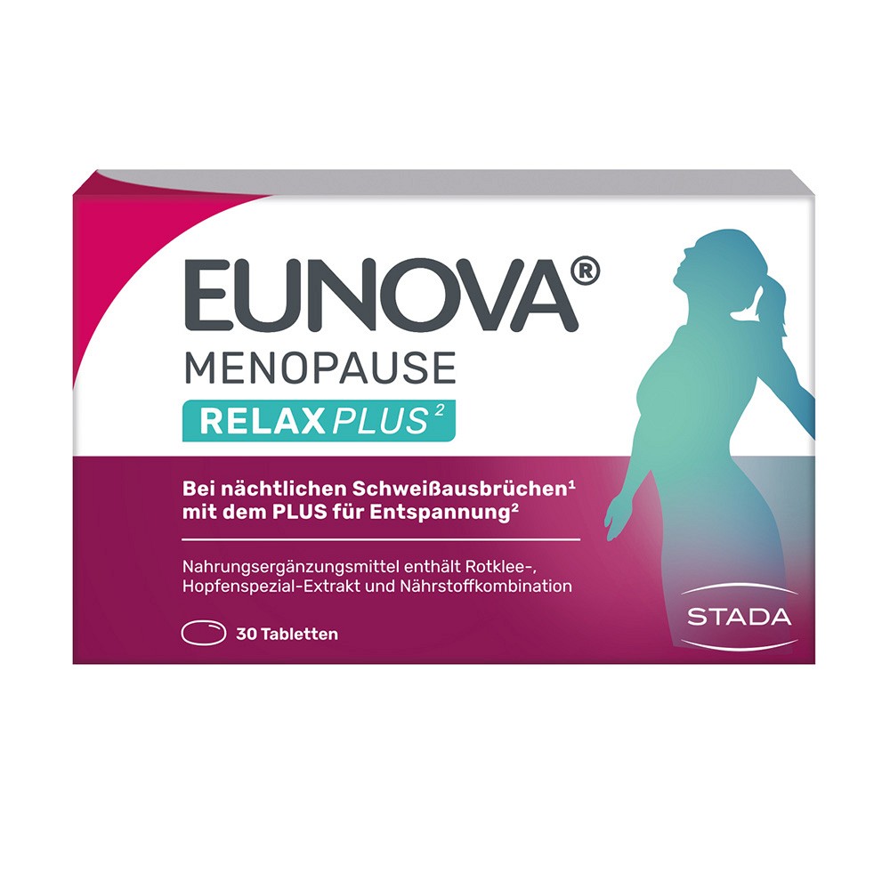 EUNOVA Menopause Relax Plus Tabletten - 30Stk