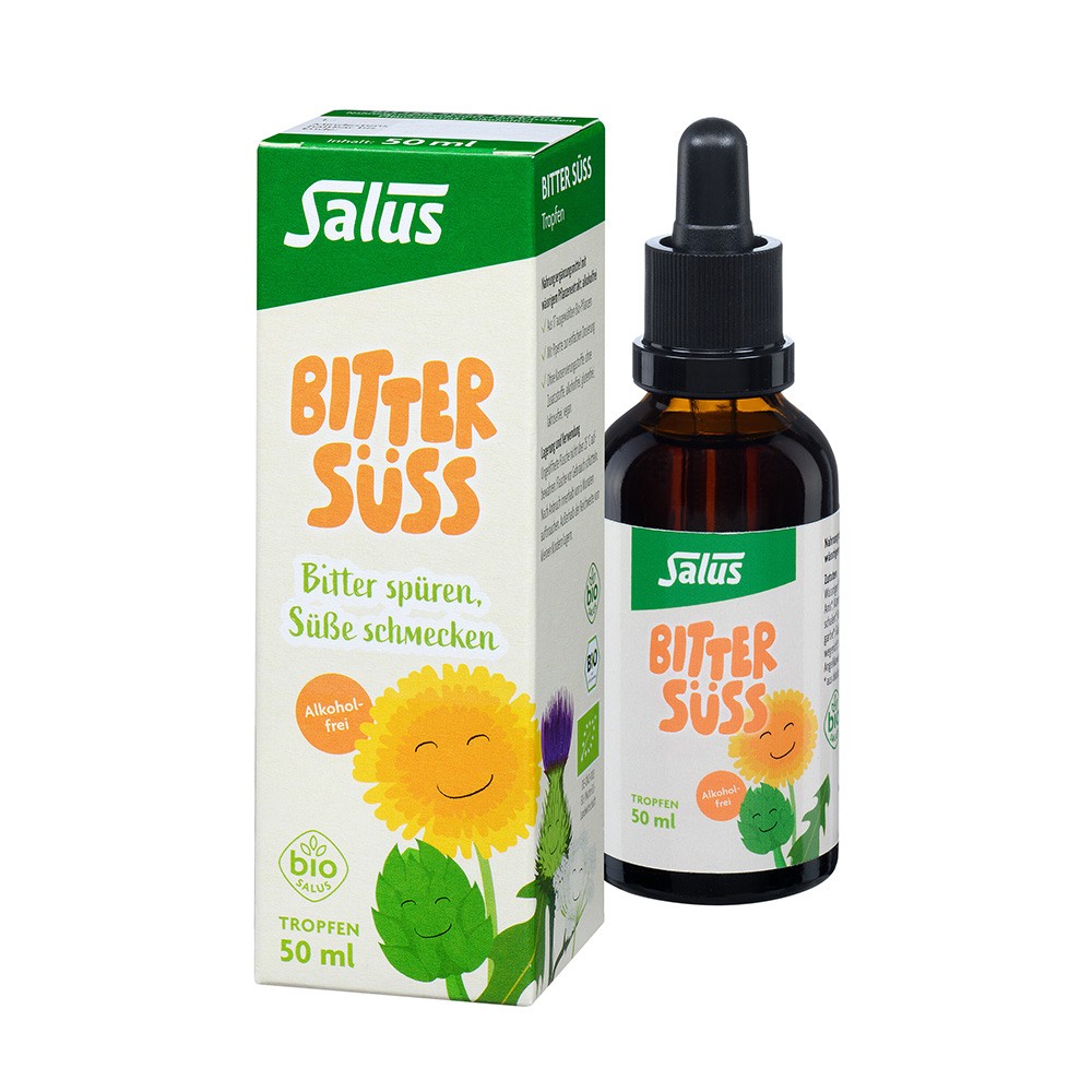 SALUS Bitter Süss Tropfen alkoholfrei Bio - 50ml