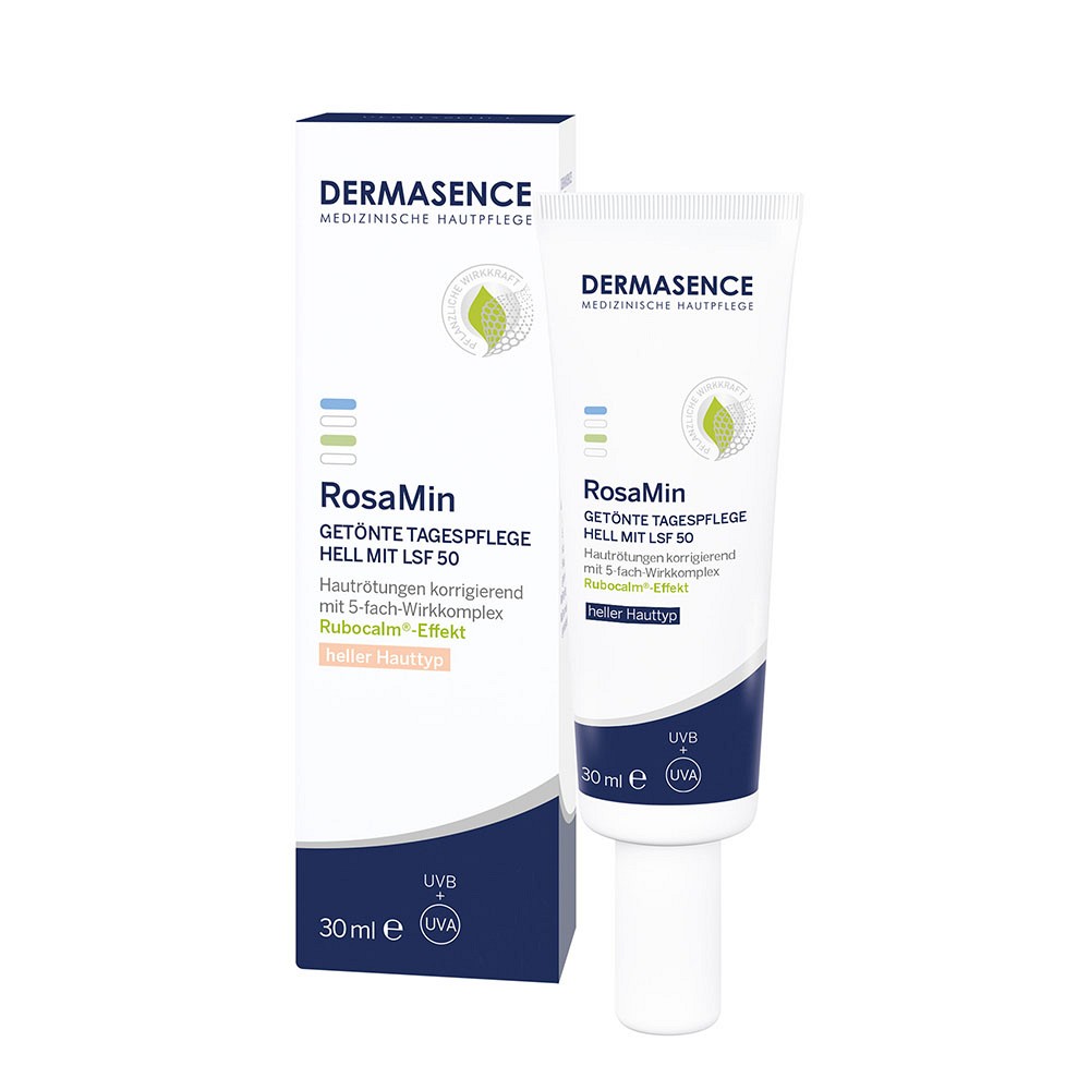 DERMASENCE RosaMin getönte Tagespfl.hell LSF 50 - 30ml