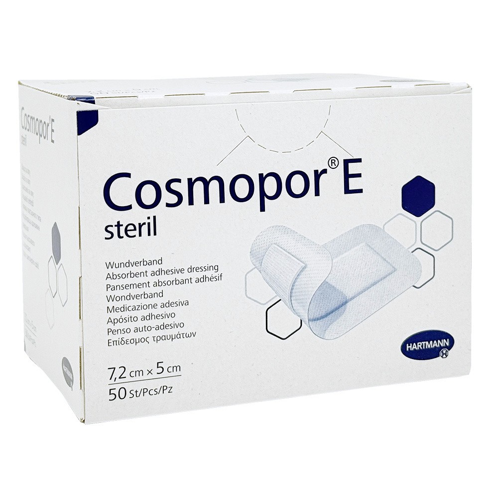 COSMOPOR E steril Wundverband 5x7,2 cm - 50Stk
