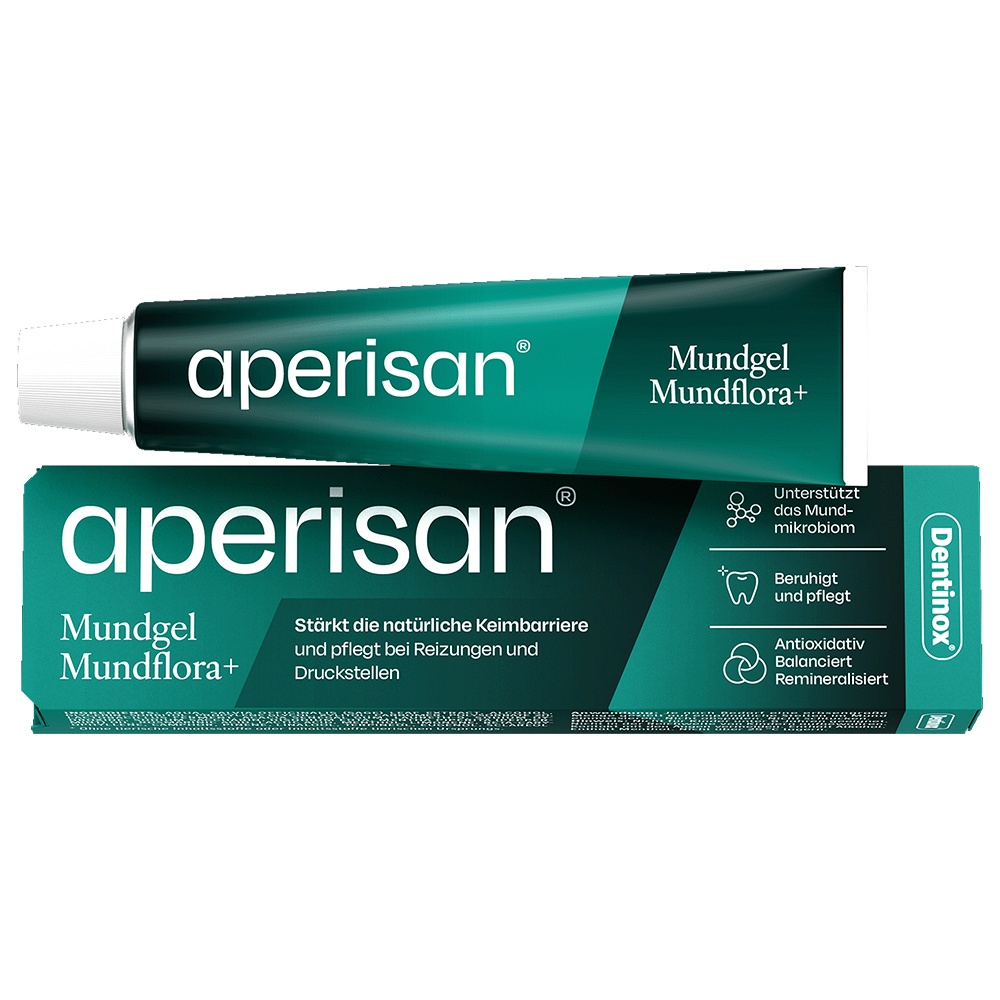 APERISAN Mundgel Mundflora+ - 10g - Zahn- & Mundpflege