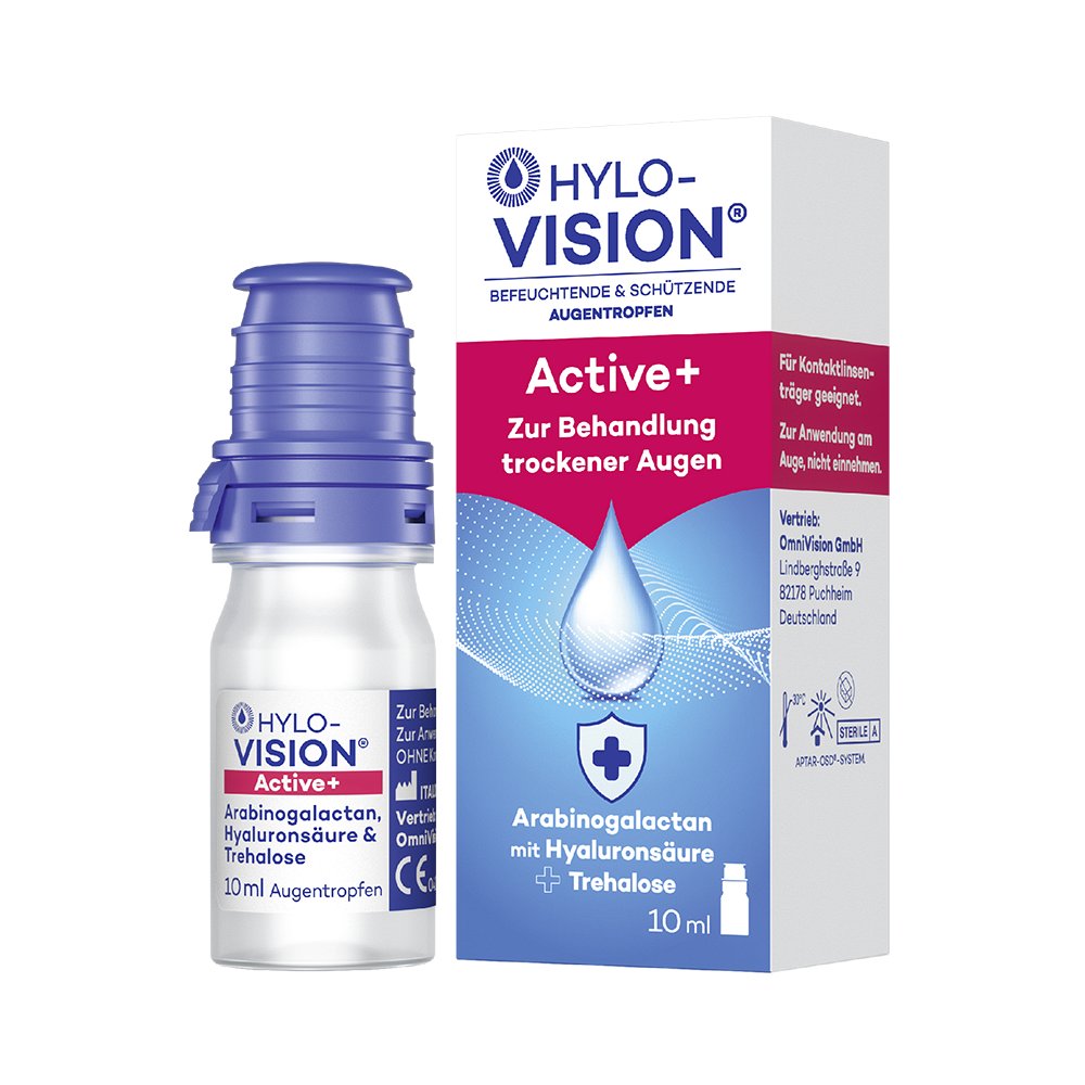HYLO-VISION Active+ Augentropfen - 10ml