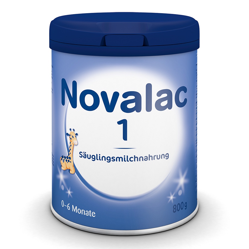 NOVALAC 1 Säuglings-Milchnahrung Pulver 0-6 Monate - 800g