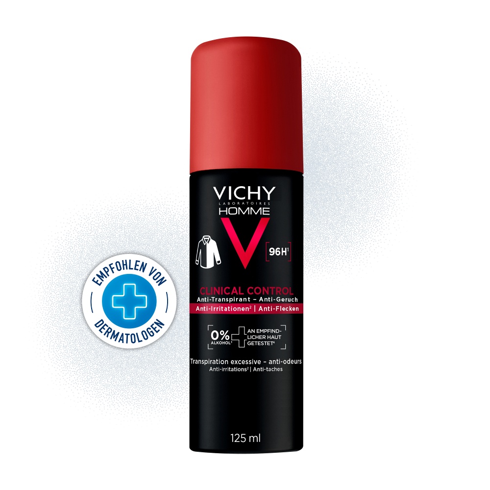 VICHY HOMME Deo Spray Aero 96h - 125ml