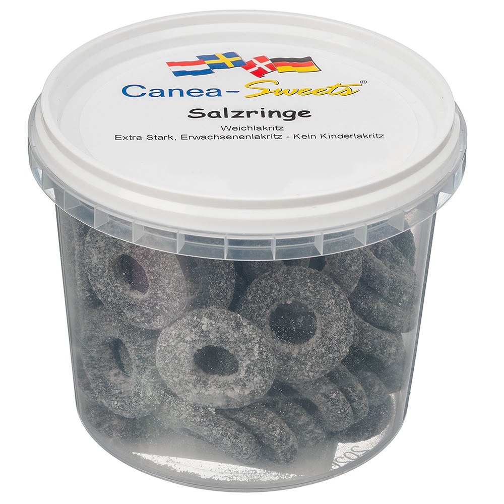 SALZRINGE Lakritz Bonbons - 135g - Bonbons