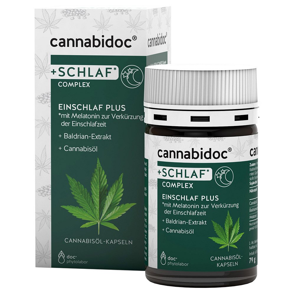 CANNABIDOC Schlaf Complex Kapseln - 60Stk