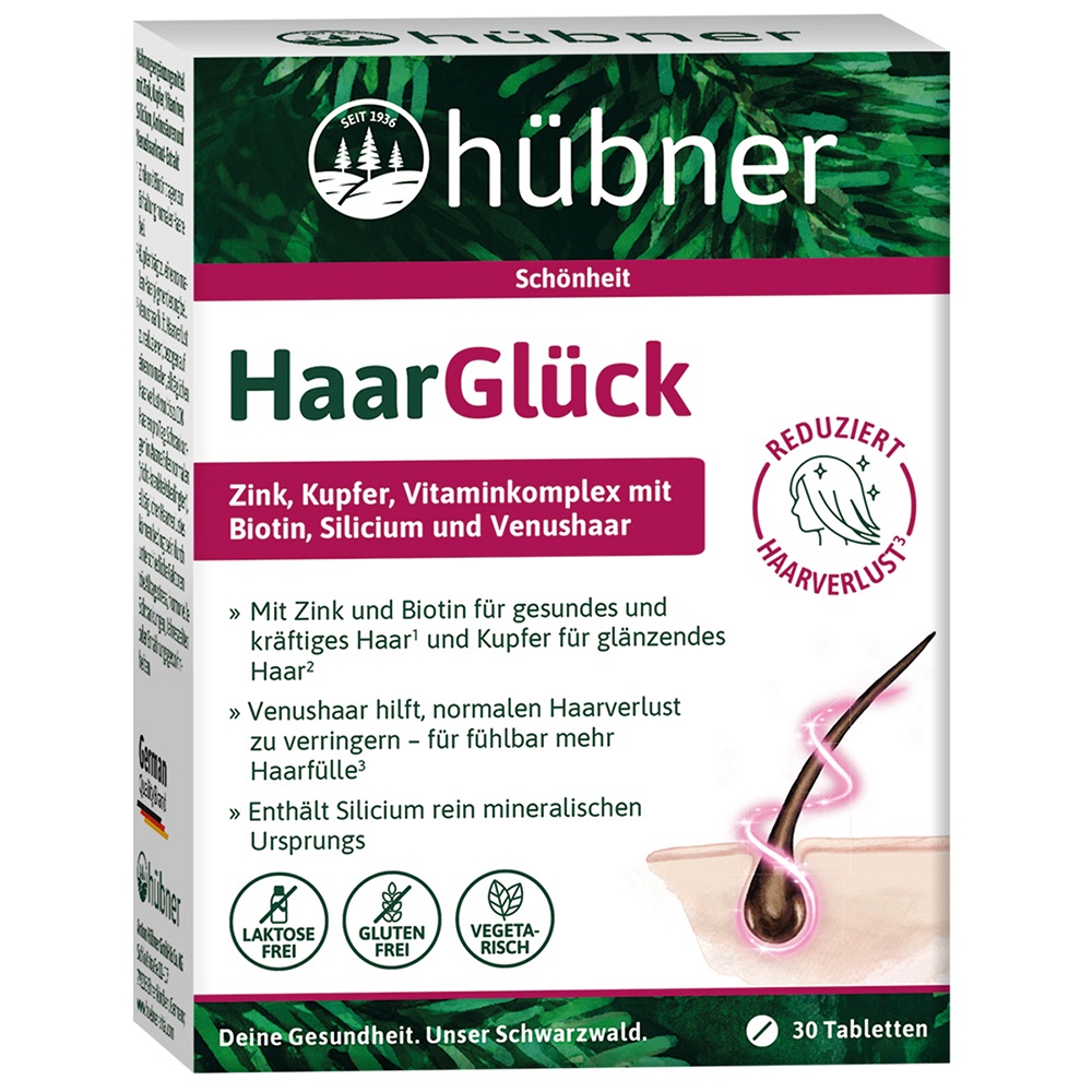 HÜBNER HaarGlück Tabletten - 30Stk