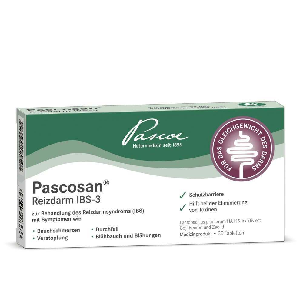 PASCOSAN Reizdarm IBS-3 Tabletten - 30Stk