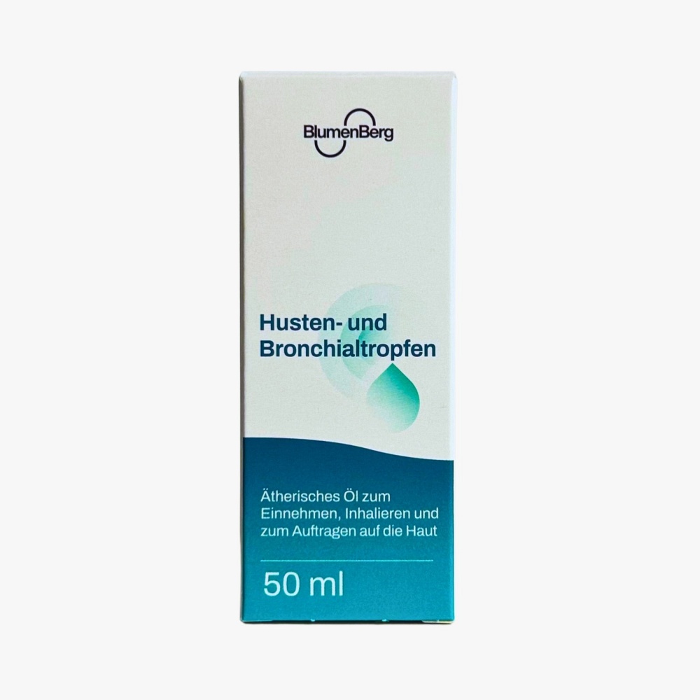 BLUMENBERG Husten- und Bronchialtropfen - 50ml - Grippe & Fieber