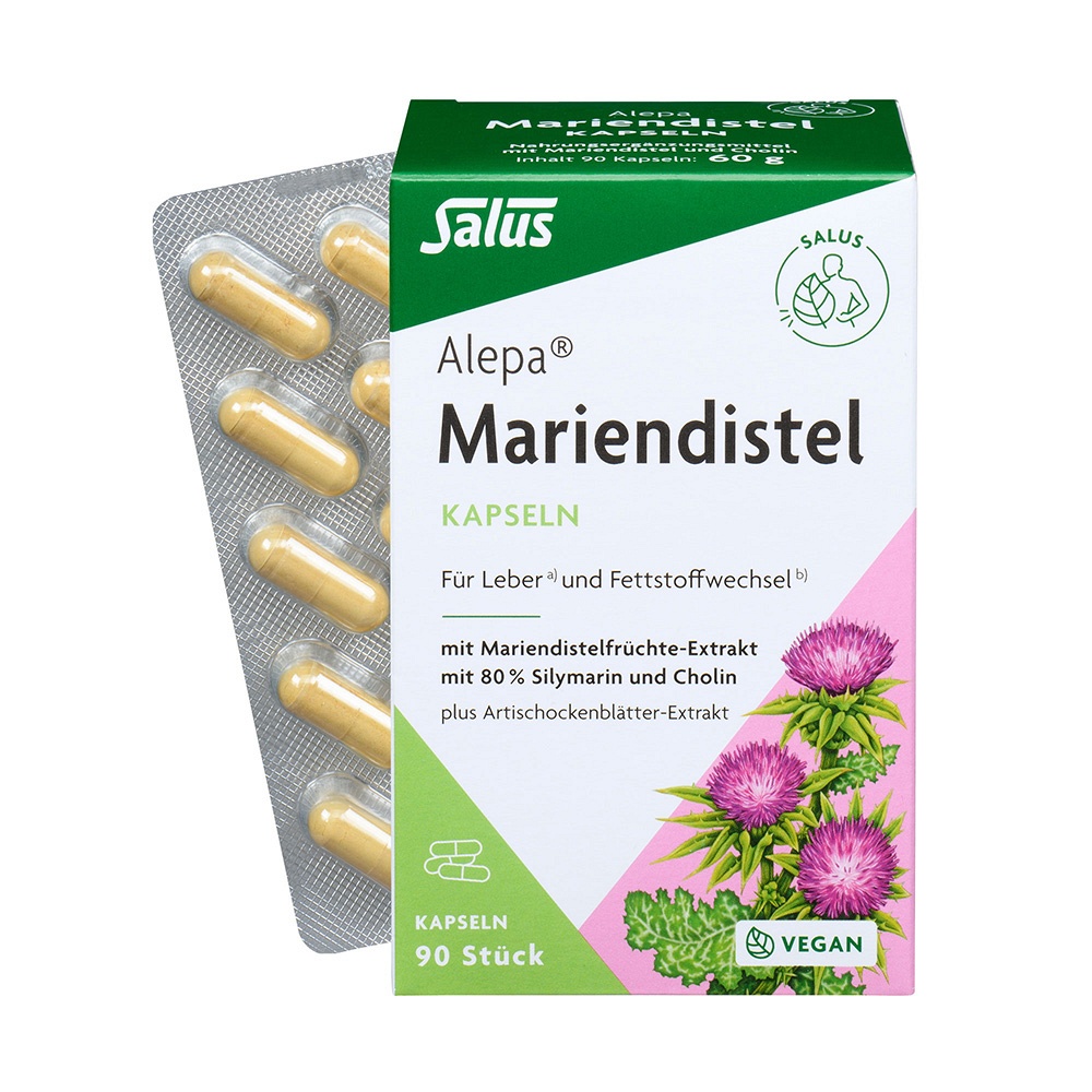 SALUS Alepa Mariendistel Kapseln - 90Stk