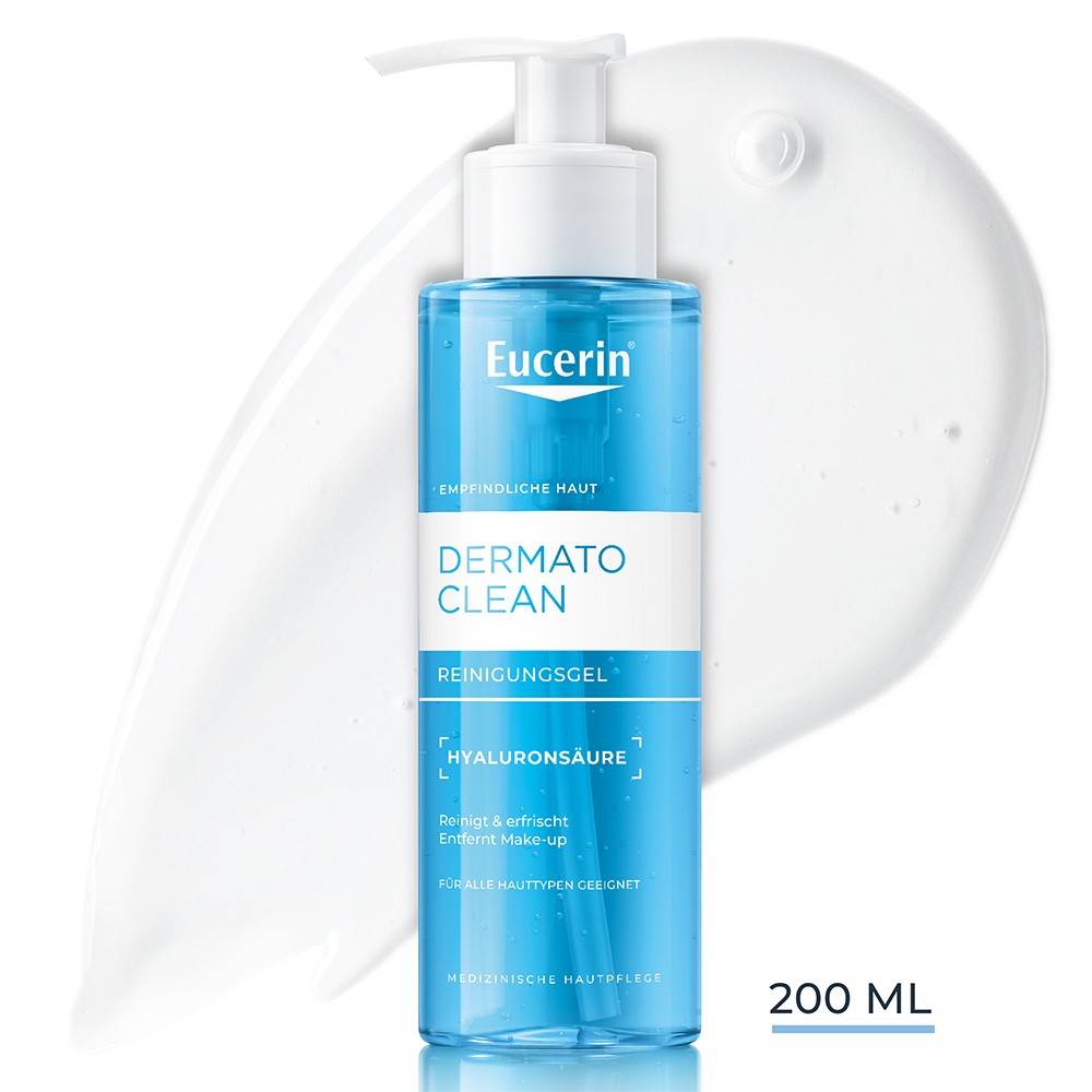 EUCERIN DermatoCLEAN Hyaluron Reinigungsgel - 200ml - Empfindliche Haut