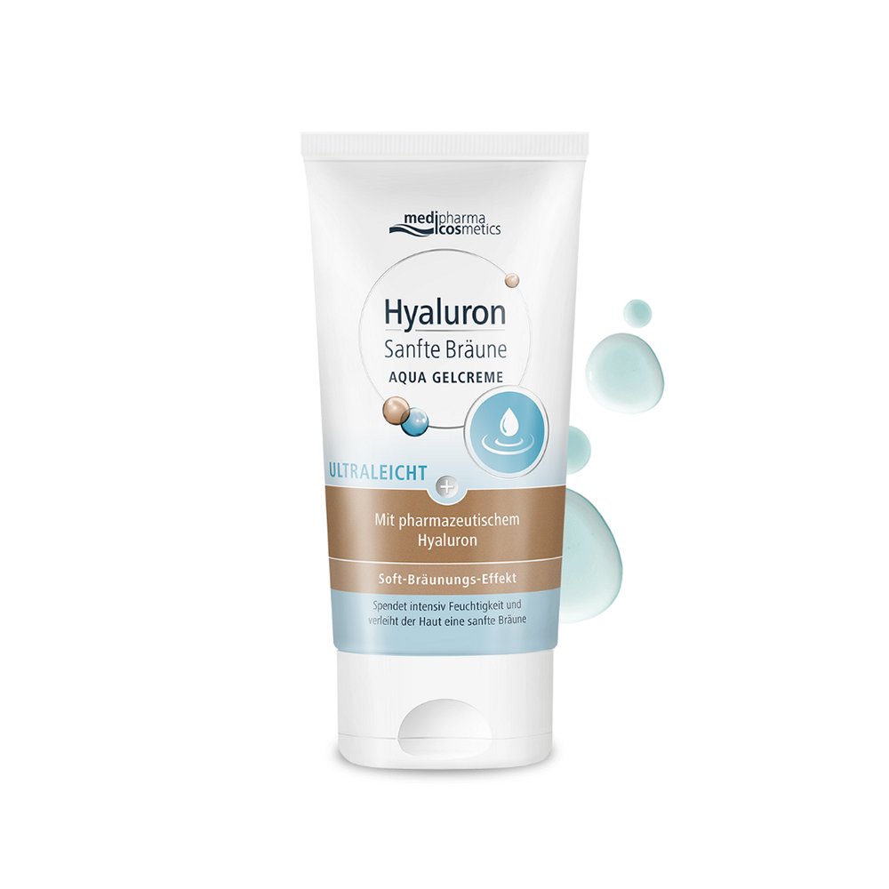 HYALURON SANFTE Bräune Aqua Gelcreme - 150ml