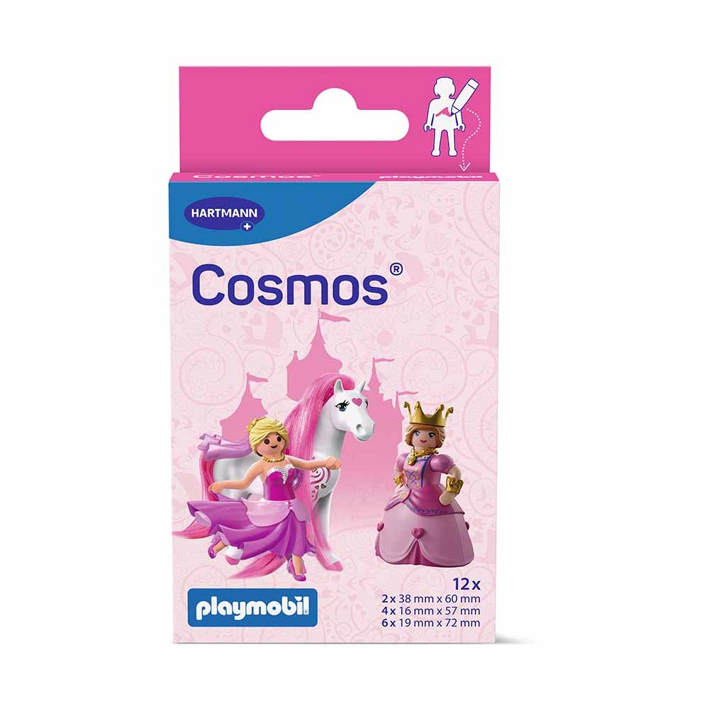 COSMOS Playmobil Prinzessin Pflaster 3 Größen - 12Stk