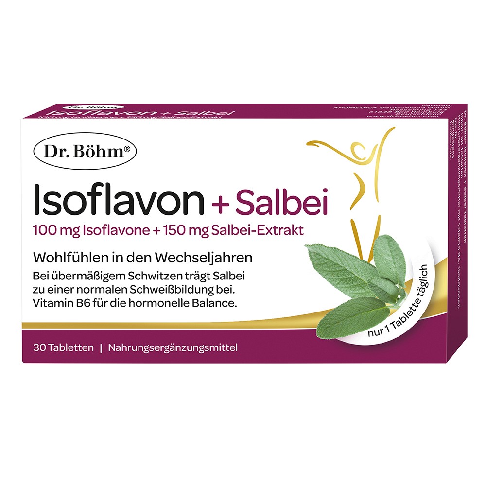 DR.BÖHM Isoflavon+Salbei Tabletten - 30Stk