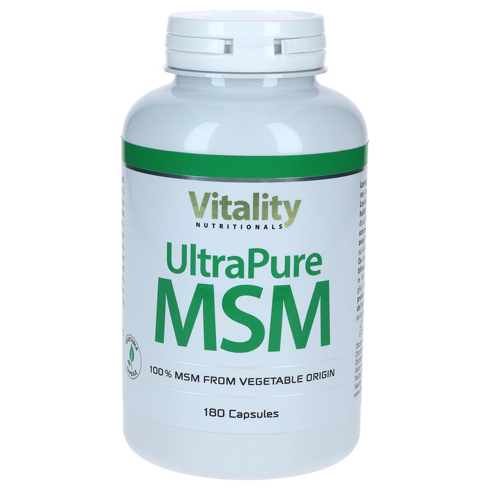 ULTRAPURE MSM 2000 mg vegan Kapseln - 180Stk - Vegan