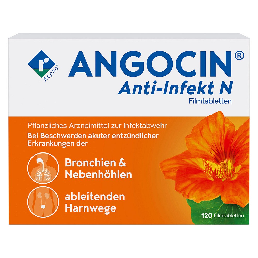 ANGOCIN Anti-Infekt N Filmtabletten - 120Stk - Stärkung Immunsystem