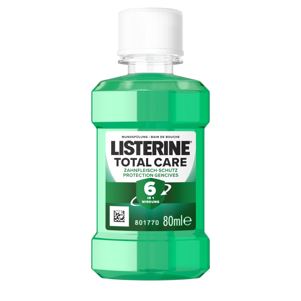 LISTERINE Total Care Zahnfleisch-Schutz Mundspül. - 80ml