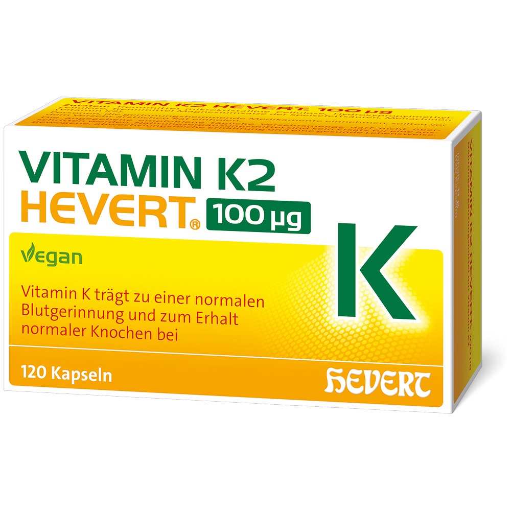 VITAMIN K2 HEVERT 100 µg Kapseln - 120Stk - Magen, Darm & Leber