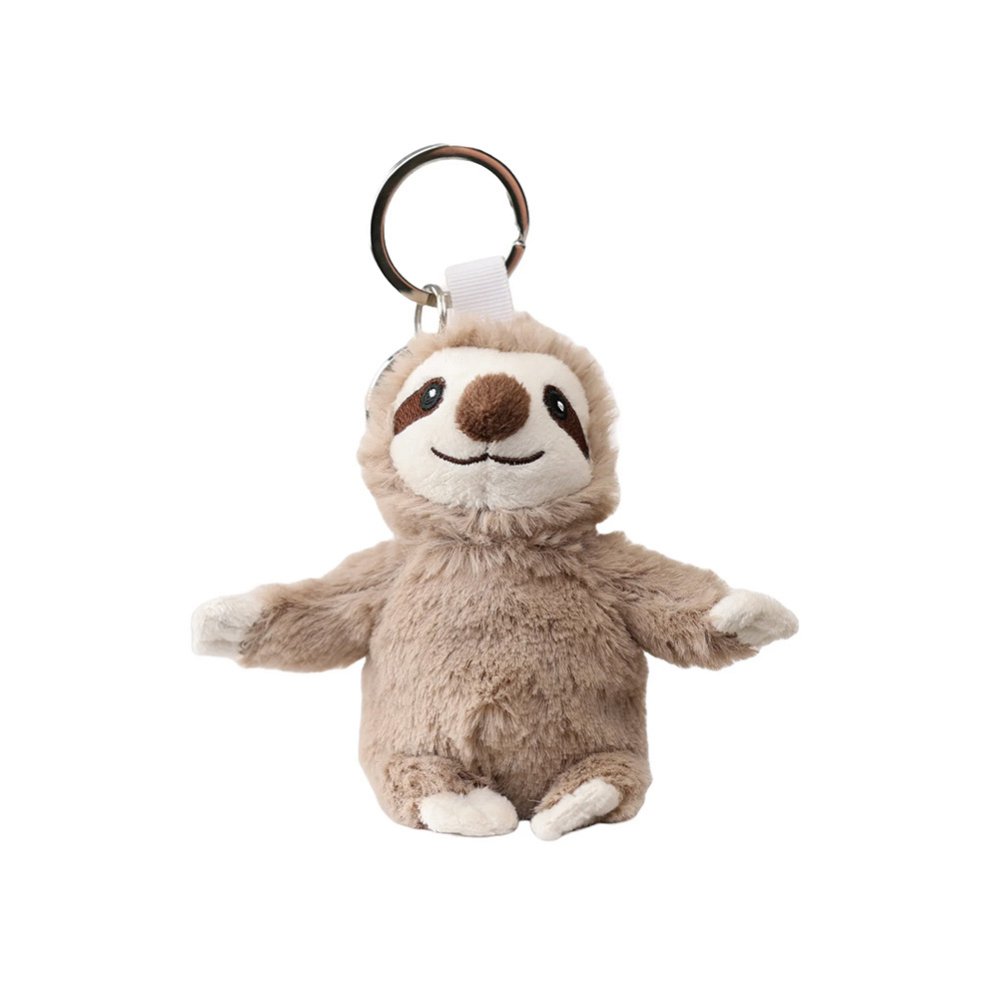 WARMIES Keyring Faultier braun - 1Stk
