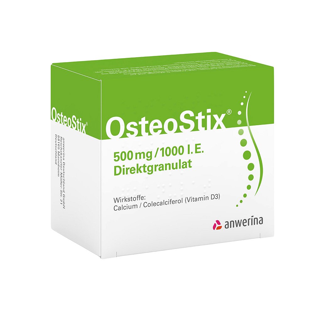 OSTEOSTIX 500 mg/1000 I.E. Direktgranulat Beutel - 120Stk