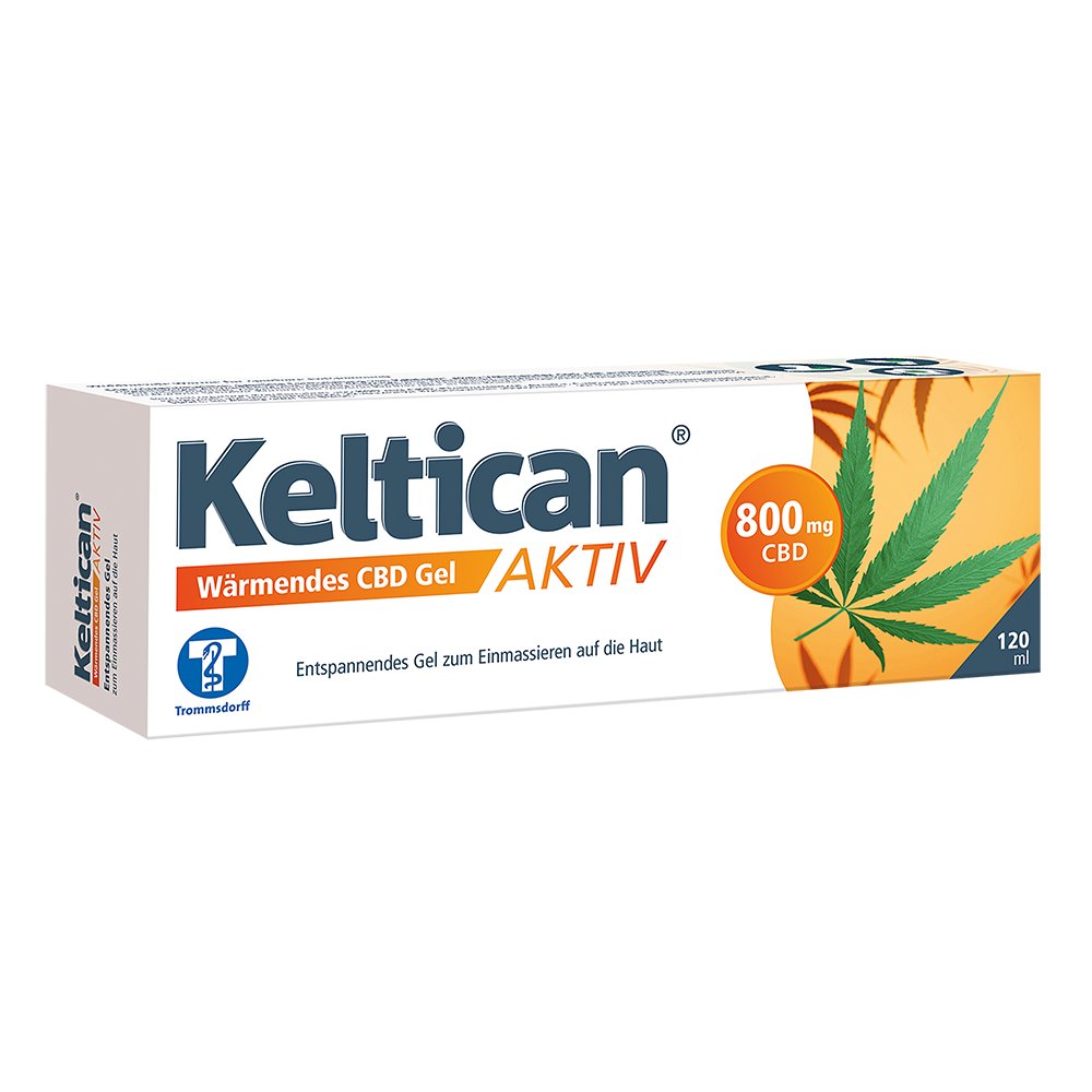 KELTICAN aktiv wärmendes CBD Gel - 120ml