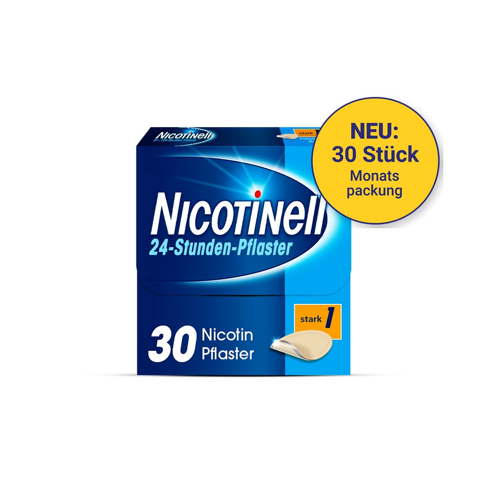 NICOTINELL 21 mg/24-Stunden-Pflaster 52,5mg - 30Stk