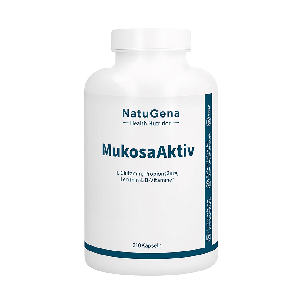 MUKOSAAktiv L-Glutamin+Propionsäure Kapseln - 210Stk - Gedächtnis & Konzentration