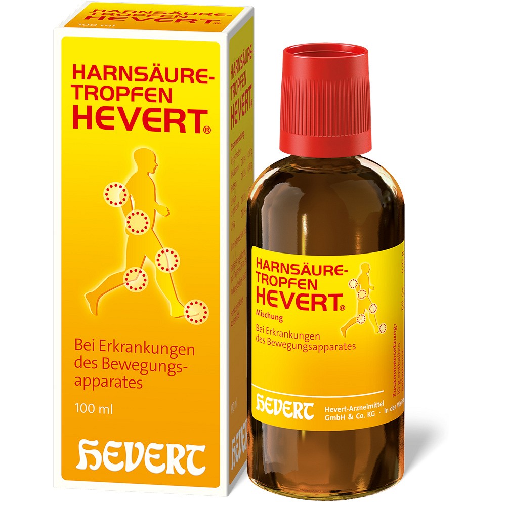 HARNSÄURETROPFEN Hevert - 100ml