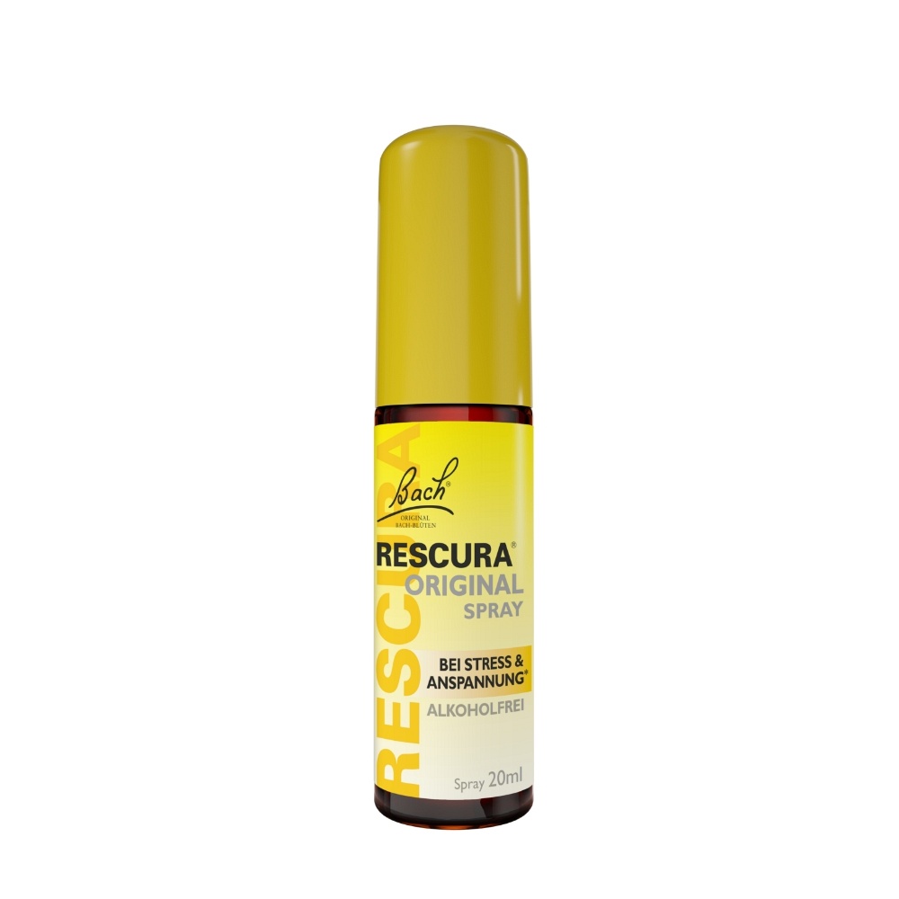 BACHBLÜTEN Rescura Spray alkoholfrei - 20ml - Beruhigung & Schlaf