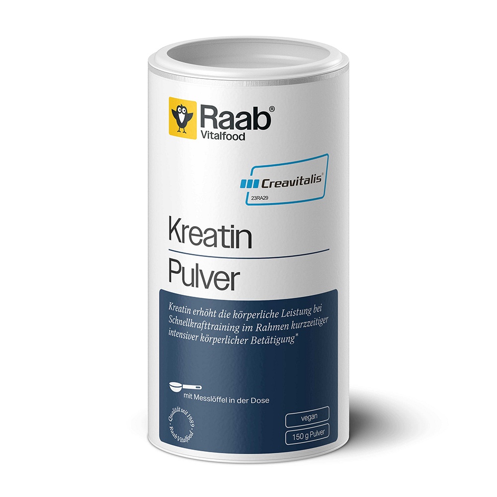 RAAB Vitalfood Kreatin Monohydrat Pulver - 150g