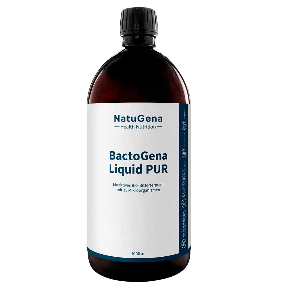 BACTOGENA Liquid Pur 35 Bakterienstämme Bio - 1000ml - Vegan