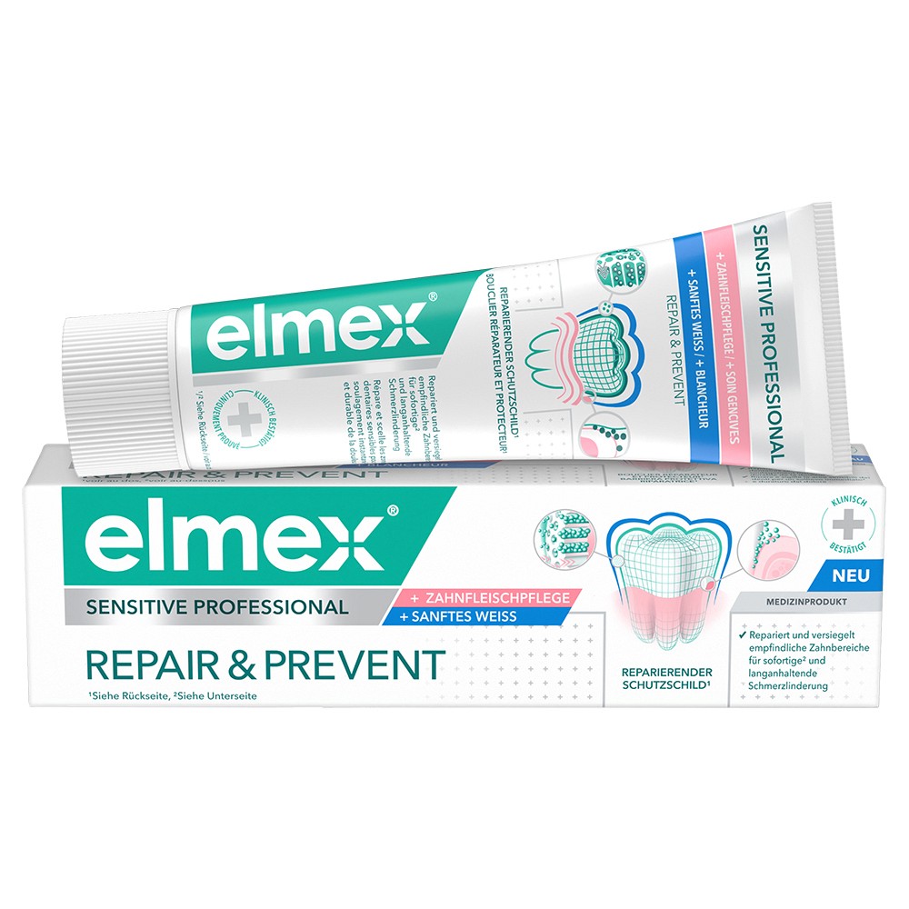 ELMEX SENSITIVE PROFESSIONAL Repair&Prev.sanf.Weiß - 75ml