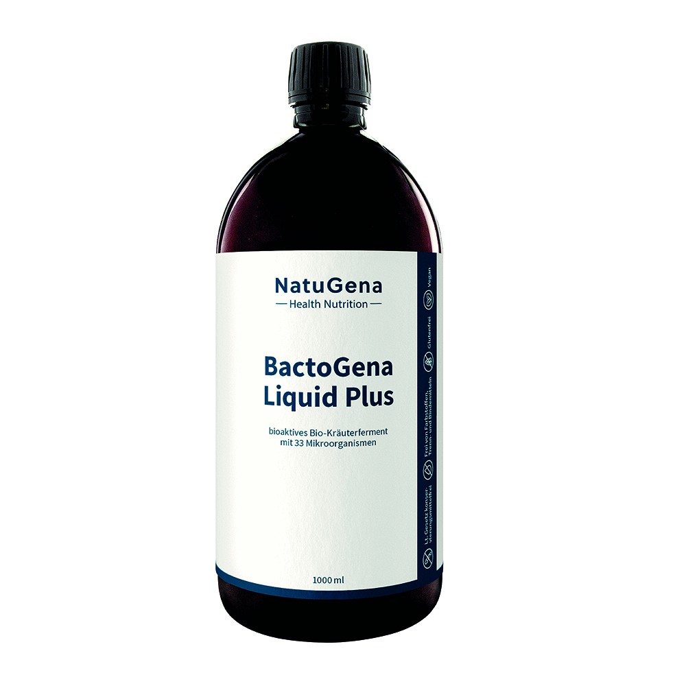 BACTOGENA Liquid Plus Bakterien-Komplex Bio - 1000ml - Vegan