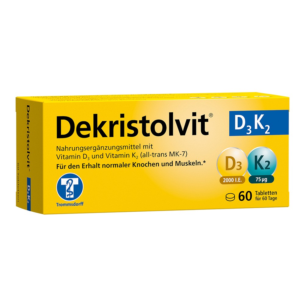 DEKRISTOLVIT D3K2 Tabletten - 60Stk