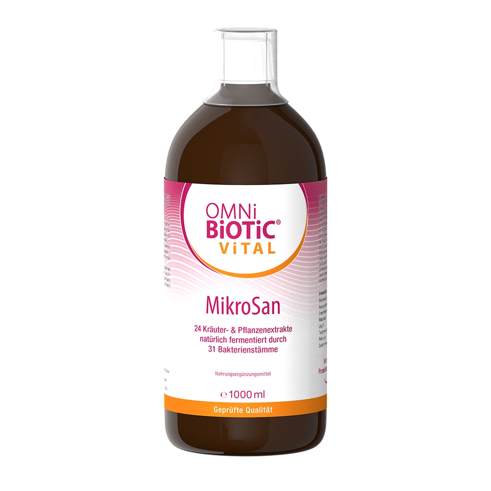 OMNI BiOTiC ViTAL MikroSan flüssig - 1L - Darmsanierung & Verdauung