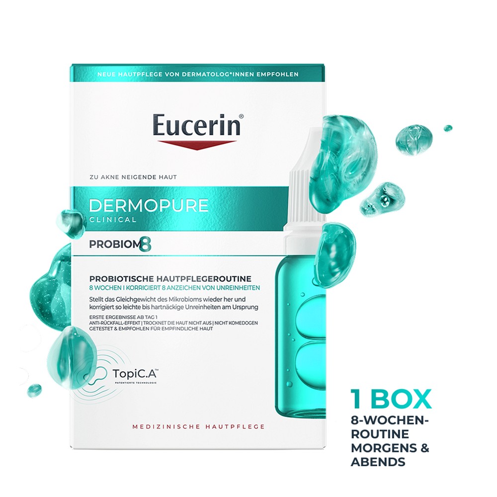 EUCERIN DermoPure Clinical Probiom 8 Creme - 1Stk - Akne