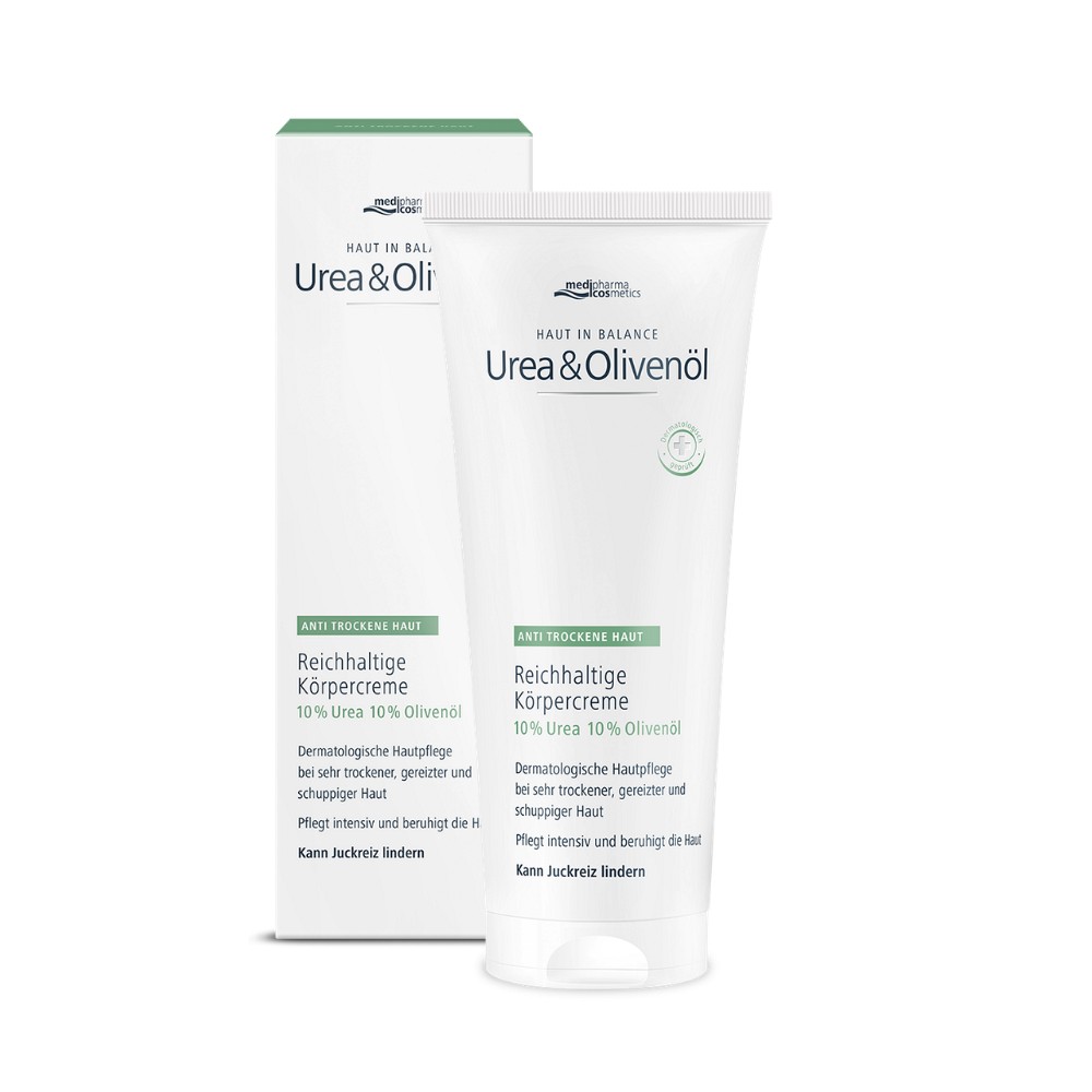 HAUT IN BALANCE Urea & Olivenöl reichh.Körpercreme - 200ml - Trockene Haut